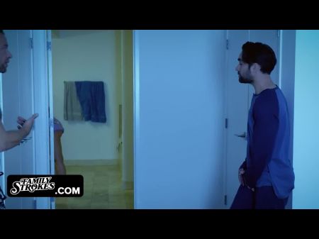 stepson force step mom while shower