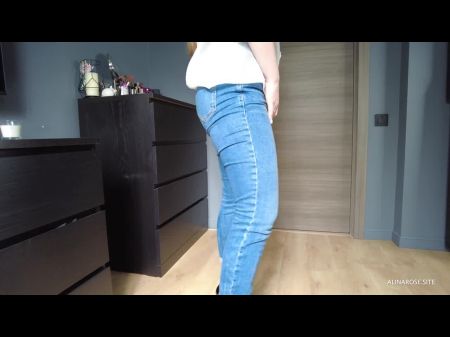 cum on girls jeans