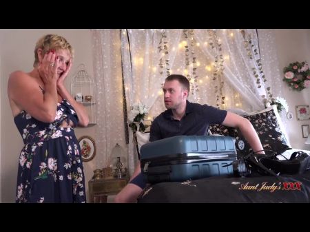 mom gets giant facial from son