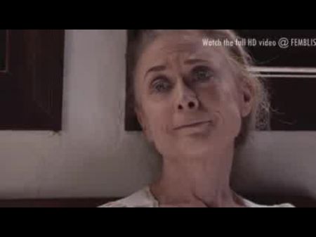 horny mature granny nina hartley masturbating