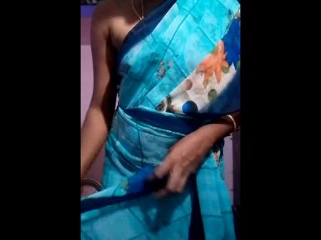 indian saree remove shower bath