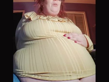 bbw belly stuffing food