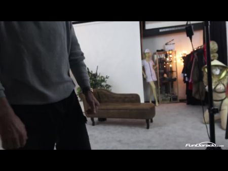 girlfriend casting photoshoot threesome