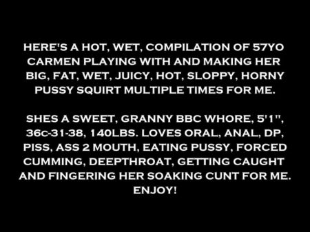 compilation granny squirt