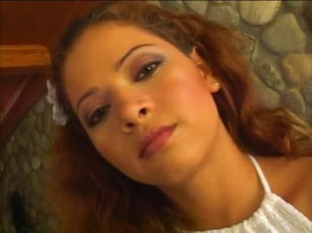 extremely cute red haired girl gives handjob pov long face and eyes shots