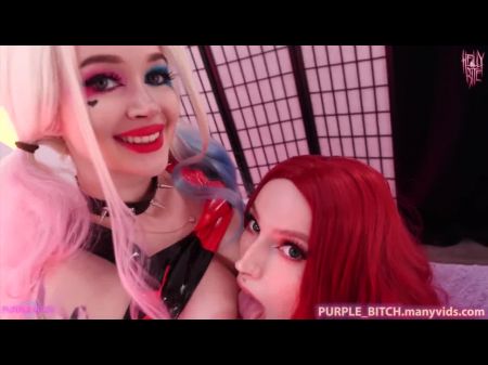 harley quinn and poison ivy sex