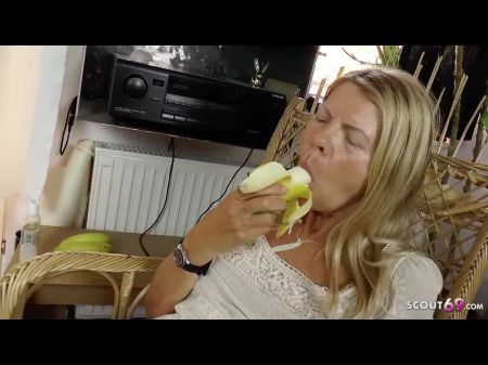 german granny caught son masturbating