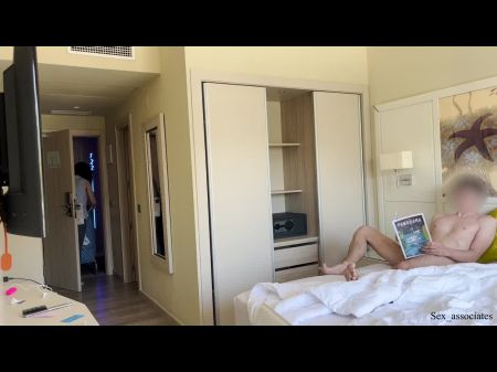 wanking hotel maid