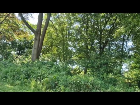 brittish girl with glasses outdoors cum group