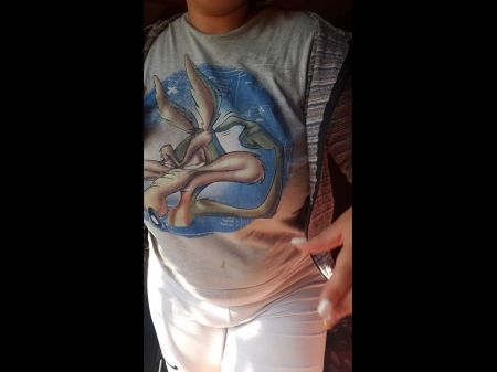 nicole hittin dancing in front of webcam