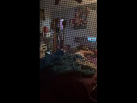 neighbor caught jerking porn