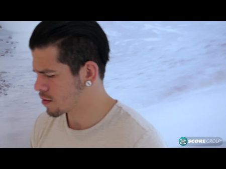 classic scene sexy mom young son