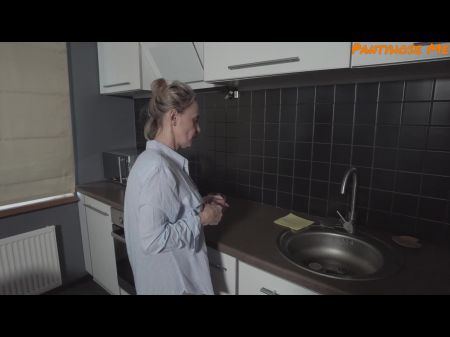 son fucks stepmom kitchen