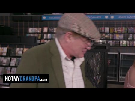 public toilet cum old man