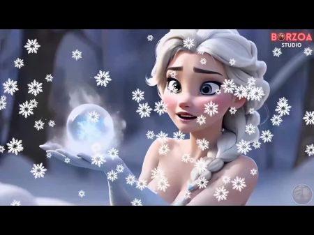 frozen winter cartoon