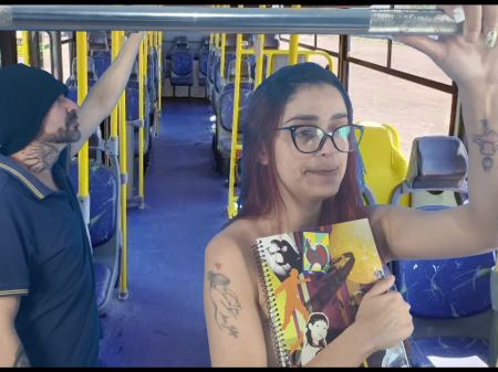 gril groped in bus