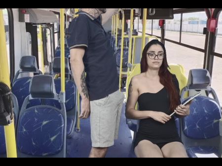 seducing in bus groping boobs