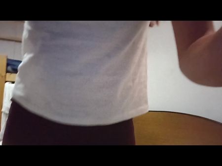 teen removing bra