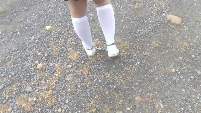 schoolgirl white socks